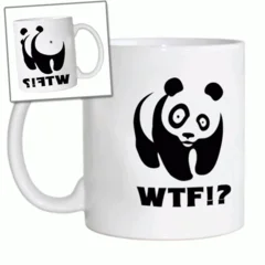 чашка панда (ВТФ) WTF